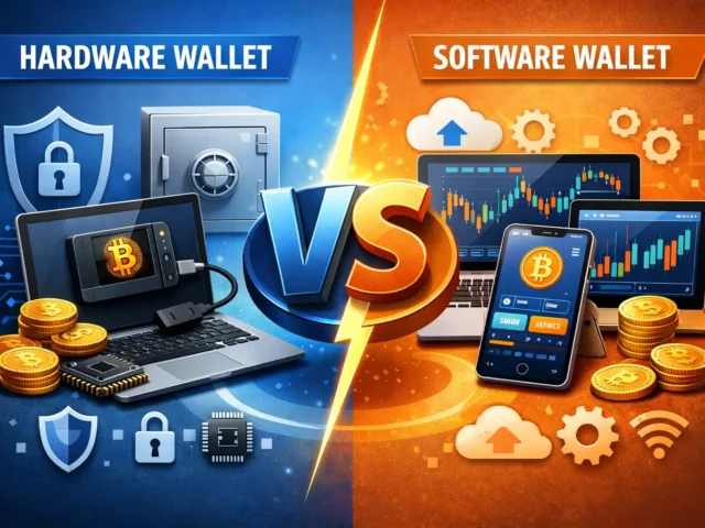 Hardware vs software crypto wallets: Comparing the features