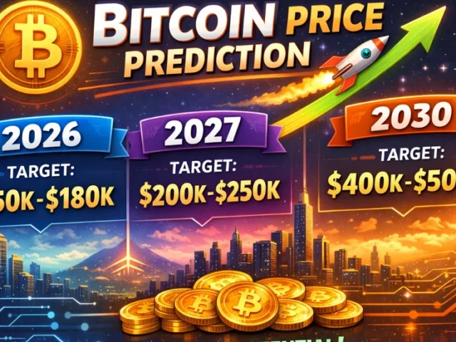 Bitcoin (BTC) price prediction for 2026, 2027 & 2030
